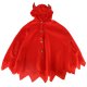 Kids Carnival Costume Little Devil, Red, Size S (100-110 cm)