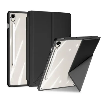 Dux Ducis Magi Case for Samsung Galaxy Tab S10 FE / S9 / S9 FE, Black