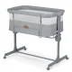 Nukido NK-243 Bedside Cot with Mattress, Grey