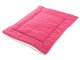 Fabric pet bed mat for dogs and cats, 50x35 cm, pink