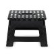 ModernHome Folding Step Stool, 9 Inch Plastic Stool for Adults and Kids, 265 lbs Capacity