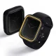 Apple Watch Series 4 / 5 / 6 / 7 / 8 / SE 44 / 45 mm Uniq Etui Moduo Cover Case, Midnight-Mustard