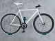 Strong metal wall bike holder up to 30 kg, black