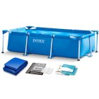 Taisnstūrveida karkasa baseins INTEX 28271 260 x 160 x 65 cm