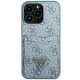 Guess 4G Triangle Logo Cardslot Case for iPhone 13 / 13 Pro - Blue