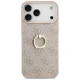 Guess 4G Ring Stand Case for iPhone 17 Pro Max, Pink