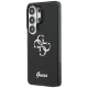 Guess IML Big Metal 4G Script Case for Samsung Galaxy S26 Ultra - Black