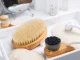 Natural Bristle Body Massage Brush for Dry and Wet Use