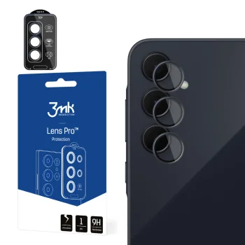 3mk Lens Protection Pro Camera Glass for Samsung Galaxy A35 5G, Black