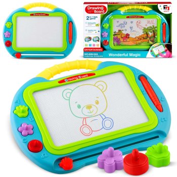 Magnētiskā zīmēšanas tāfele Ricokids, zila
