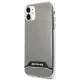 Mercedes AMG Electroplate Black&White Case for iPhone 11 / XR Transparent