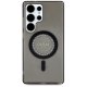 Guess Rhinestones Classic Logo MagSafe vāciņš Samsung Galaxy S25 Ultra Melns