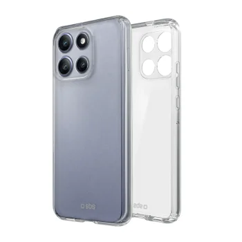 SBS Skinny Cover Case for Motorola Moto G86, Transparent
