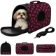 Pet Carrier Bag, Size L, 43x26x23 cm, Black