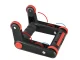 2-in-1 Ab Roller and Push-Up Bars, Black