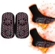 Self-Heating Thermal Socks with Tourmaline, Size 38-44, Black