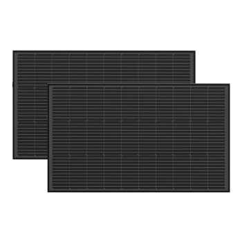 Rigid Photovoltaic Panel Set EcoFlow 100W 2-Pack