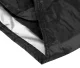 Waterproof Garden Sun Lounger Cover, 210x80x75 cm, Black
