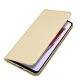 Dux Ducis Skin Pro Wallet Flip Case for Xiaomi Redmi 12C / 11A / Poco C55, Gold