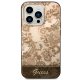 Guess Porcelain Collection Case for iPhone 14 Pro Max Ocher