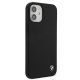 BMW iPhone 12 mini Case Silicone Signature, Black