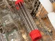 Roll-up Sink Dish Drying Rack and Oven Grate, Red