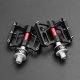 Rockbros K3462F-BK Detachable Quick Release Bicycle Pedals, Black