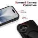 Tech-Protect MagHybrid MagSafe Phone Case Cover iPhone 17 - Black and Red