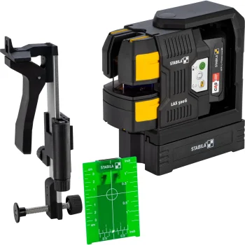 Stabila LAX 500 G Cross Line Plumb Laser with Green Beam 12 V