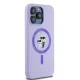 Karl Lagerfeld iPhone 15 Pro Max Case Karl & Choupette Heads Ring MagSafe, Purple