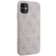 Guess iPhone 11 / XR Case 4G Collection Leather Metal Logo MagSafe, Pink