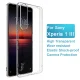 Sony Xperia 1 III IMAK UX-5 Series Full Protection Transparent Flexible TPU Case Cover