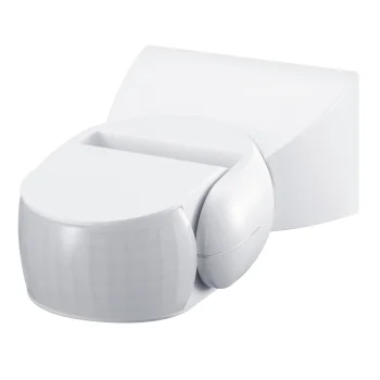 Maclean MCE201W PIR Motion Sensor, Infrared, IP65, 12m, White