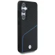 BMW Leather Textured and Smooth MagSafe Case for Samsung Galaxy S25 - Black