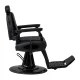 Gabbiano Francesco Barber Chair with Massage Function, Black