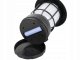Rechargeable LED Camping Lamp with Hook and Torch Effect, Black