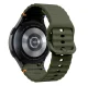 Tech-Protect Samsung Galaxy Watch 4 / 5 / 6 / 7 / FE Silicone Sport Strap, Green