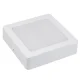 Maclean MCE379 S Surface Mount Frame for 18W LED Panel, 170x170mm, White