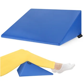 4FIZJO Rehabilitation Massage Wedge 40 x 50 x 20 cm, Blue