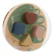 Wooden Pull Toy with Shape Sorter Parrot Nukido 785400