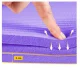 4Fizjo NBR Fitness and Yoga Mat 180x60x1 cm, Purple