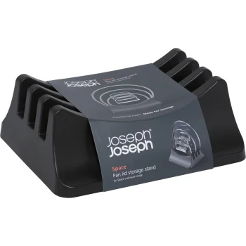 Joseph Joseph Space 3-Piece Lid Storage Stand, Grey