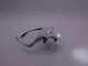 Rechargeable Head Magnifier Glasses with 4-LED Light & 5 Lenses, White