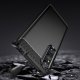 Sony Xperia 1 V Carbon Flexible Cover TPU Case, Black