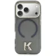 Karl Lagerfeld IML K Head Logo MagSafe Case for iPhone 17 Pro, Black