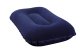 Inflatable velour travel camping pillow BESTWAY 67121, navy blue