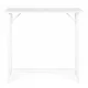 Modernhome Folding Computer Desk, 80x45 cm, White