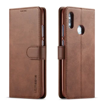 Huawei P Smart 2019 / Honor 10 Lite (POT-LX1) LC.IMEEKE PU Leather Wallet Case Cover, Coffee