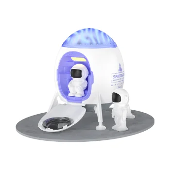 XO CF38 Lander Starlight LED Star Projector with Bluetooth Speaker, White