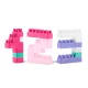 Ricokids RK-761 Large Building Blocks Set 300 Pcs Pastel